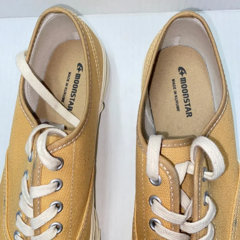 NIB New Moonstar x Buck Mason Aureoline Deck Shoes Sneakers Men's Size 8
